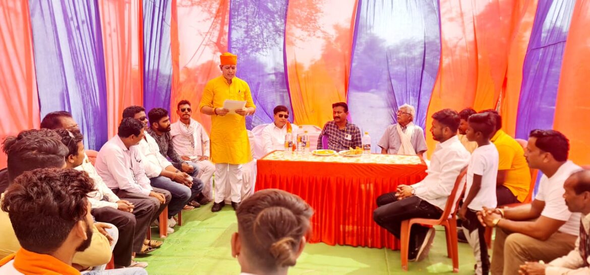 महमंद समाजिक भवन हेतू डॉ बांधी ने दिए 5 लाख..