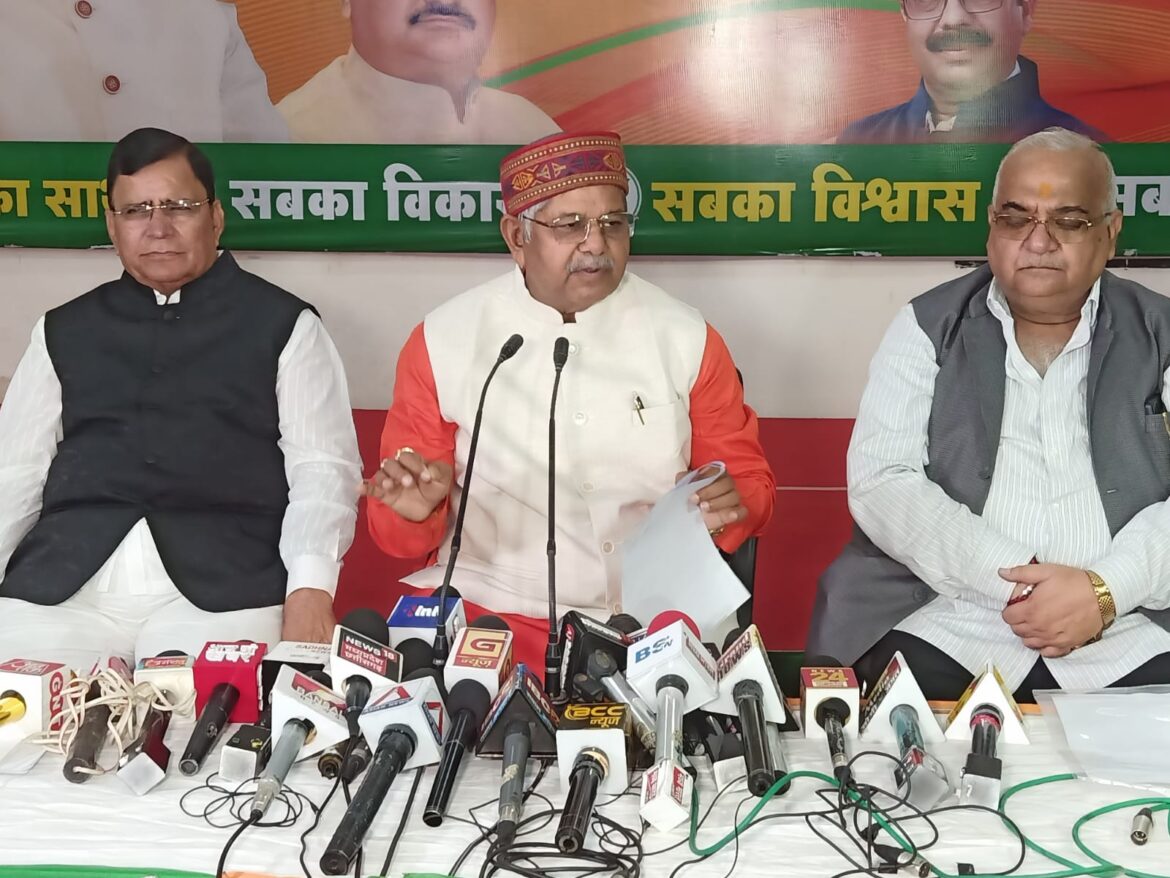 जहां जहां कांग्रेस की सरकार बनी वहा वहा हुआ भ्रष्टाचार : कौशिक