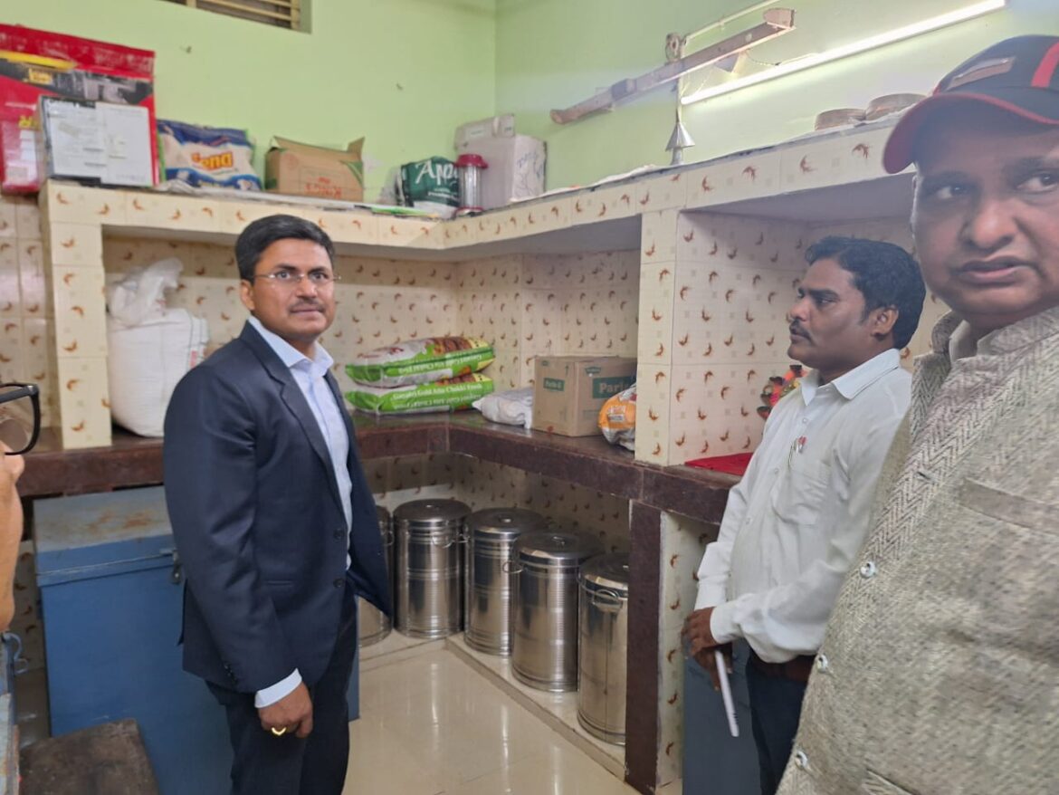 कलेक्टर ने बाल संप्रेक्षण गृह, बालिका गृह और सखी वन स्टॉप सेंटर का किया निरीक्षण