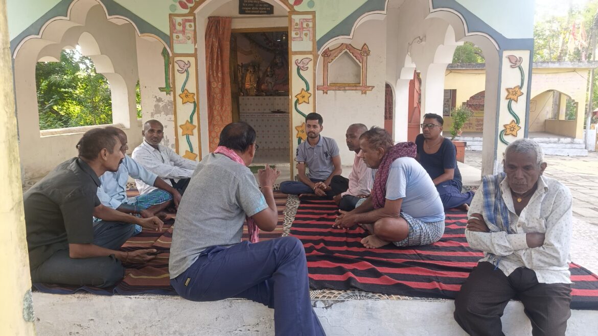 कोसला धाम के धार्मिक विकास हेतु डॉ शांति कुमार कैंवर्त्य ने बनाई योजना