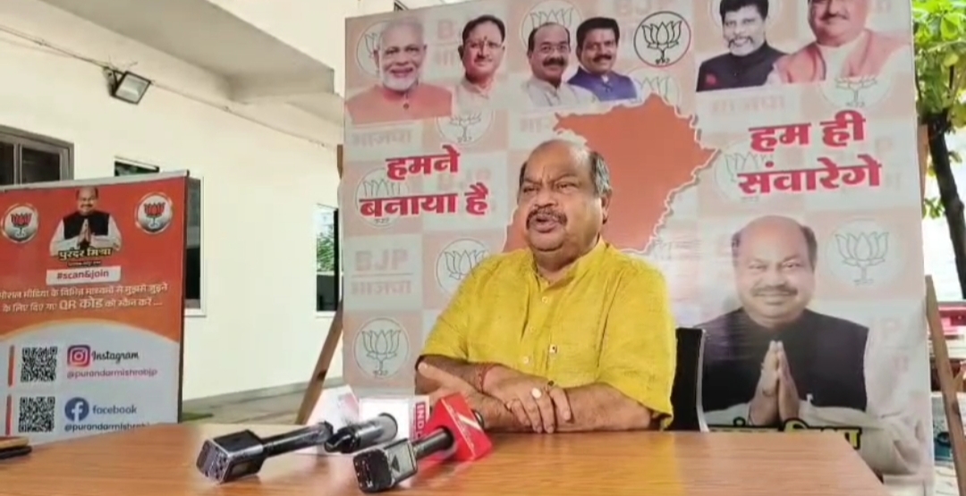 सचिन पायलट के दौरे पर बोले विधायक पुरंदर मिश्रा