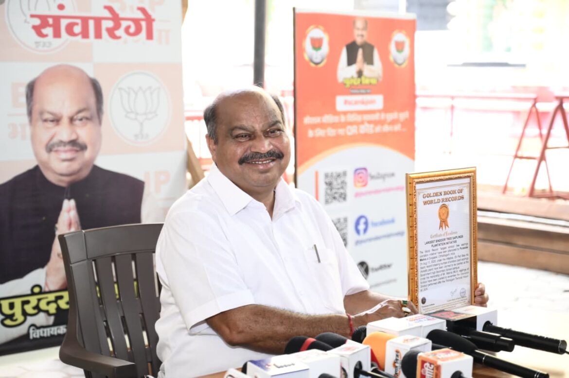 पहलगाम के शहीदों एवं आपरेशन सिंदूर को समर्पित सिंदूर पार्क मे “एक पेड़ मां के नाम” अभियान के तहत लगाए गए 251 सिंदूर का पेड़ मुख्यमंत्री विष्णुदेव साय ने किया का लोकार्पण