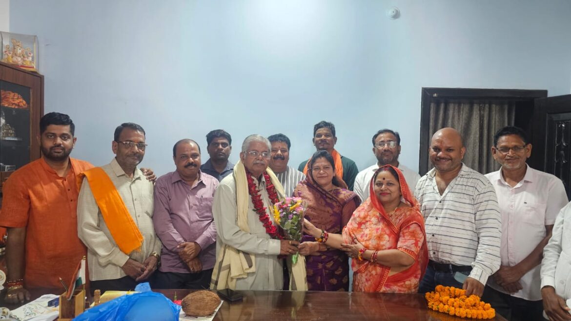 बिलासपुर जिला भाजपा के नव नियुक्त पदाधिकारियों ने कौशिक और सवन्नी का जताया आभार