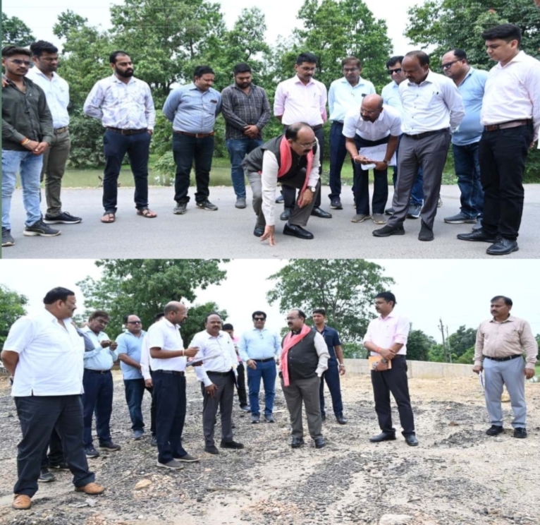 सड़क निर्माण की गुणवत्ता में न हो लापरवाही :अरुण साव