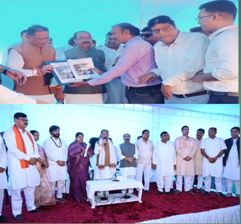 कोसला में भव्य कौसल्या मंदिर निर्माण के लिए मुख्यमंत्री को सौंपा ज्ञापन