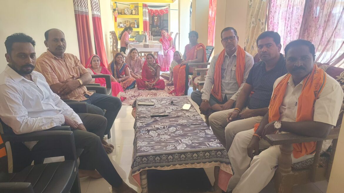 जनपद उपाध्यक्ष के घर सुना गया ‘मन की बात..