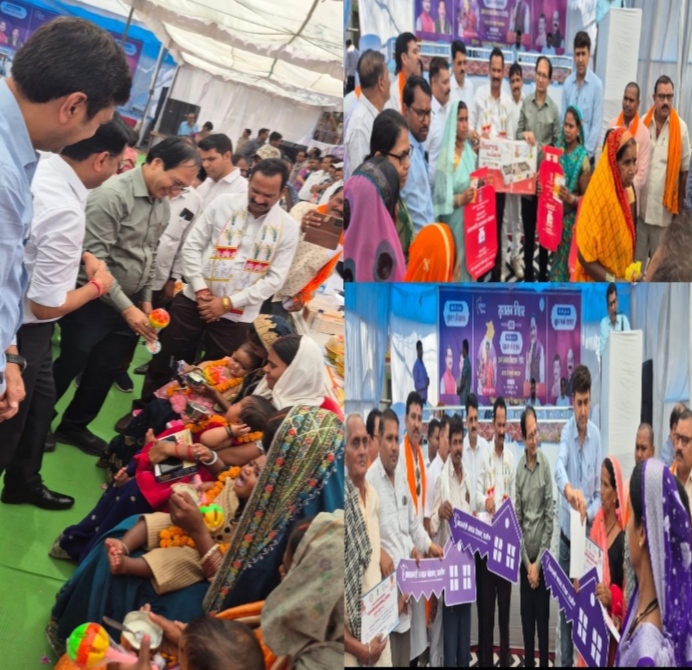सुशासन तिहार : उच्चभट्ठी शिविर में शामिल हुए जिला पंचायत अध्यक्ष राजेश सूर्यवंशी