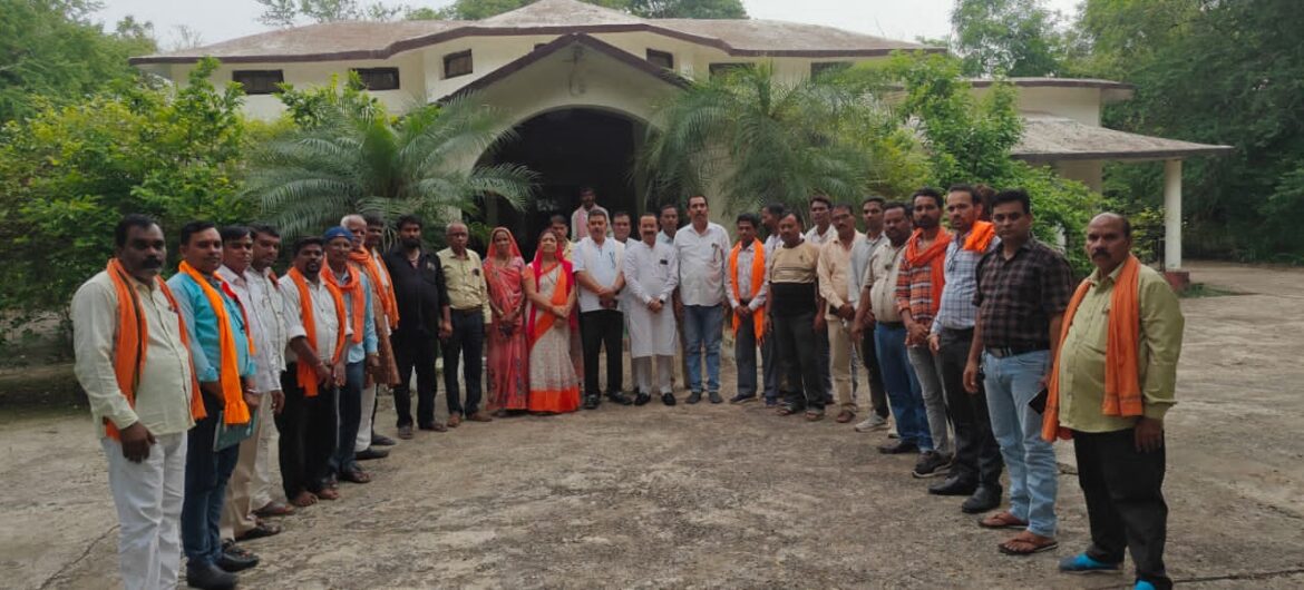 मस्तूरी विधानसभा के मल्हार मंडल की मासिक बैठक पचपेड़ी में संपन्न..