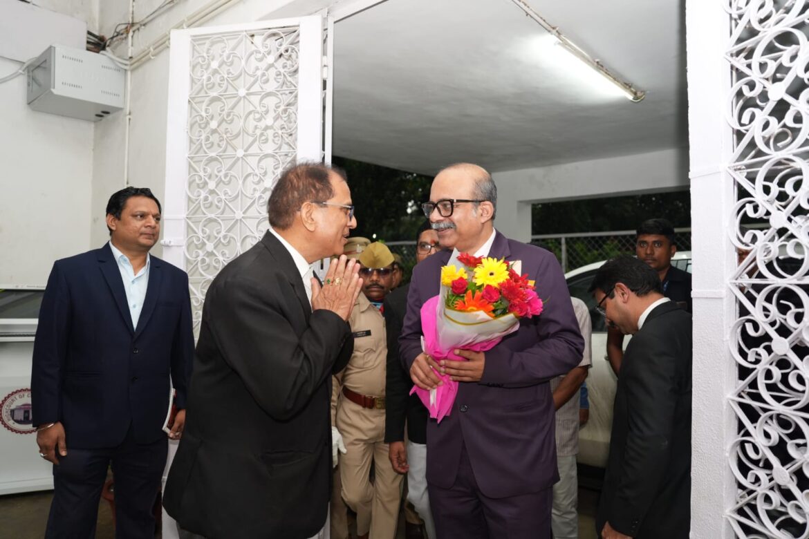 उच्च न्यायालय छत्तीसगढ़ के न्यायाधीश एवं पोर्टफोलियो जज जस्टिस सचिन सिंह राजपूत द्वारा रायगढ़ जिले के न्यायालयों एवं जिला जेल का निरीक्षण