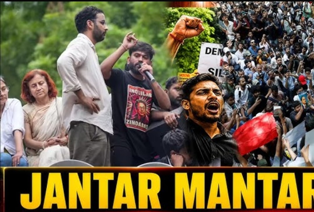 विदेशी ऑर्डर पर जंतर-मंतर में खिलाया जा रहा है खाना, देखिए वीडियो..