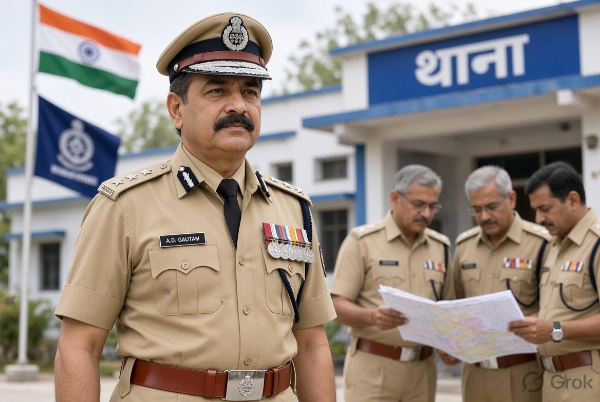 डीजीपी गौतम संभालेंगे रतनपुर थाना,125 पुलिस अधिकारी संभालेंगे थाने