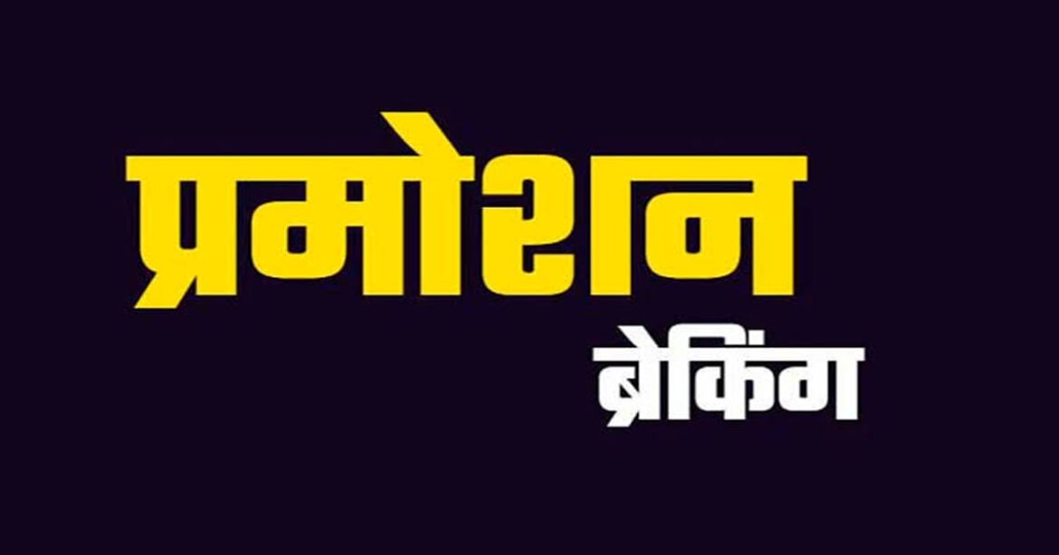 ब्रेकिंग : नायब तहसीलदारों को मिला प्रमोशन…बनाए गए तहसीलदार,देखें पूरी लिस्ट…!!