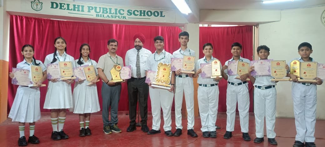प्रणवम फेस्टिवल में डीपीएस बिलासपुर का जलवा, “बेस्ट टीम” का खिताब