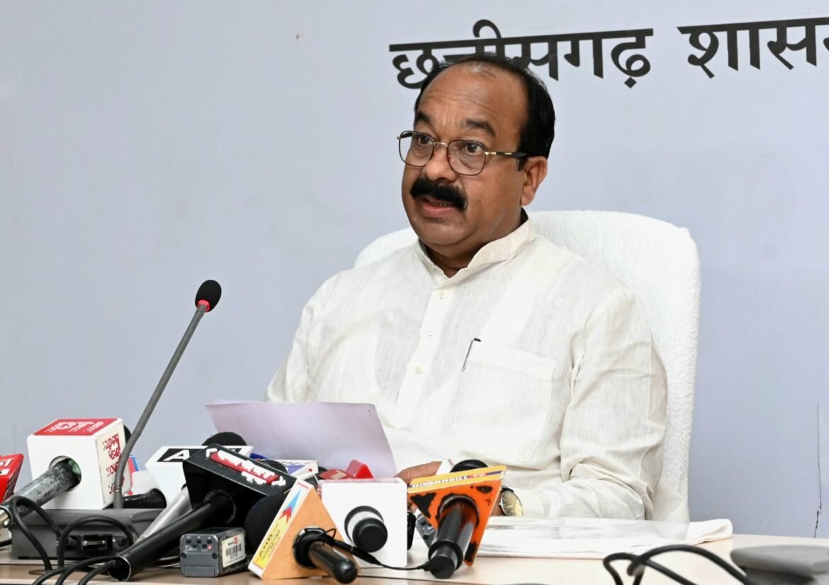 उप मुख्यमंत्री अरुण साव ने कैबिनेट की बैठक में लिए गए निर्णयों की जानकारी दी