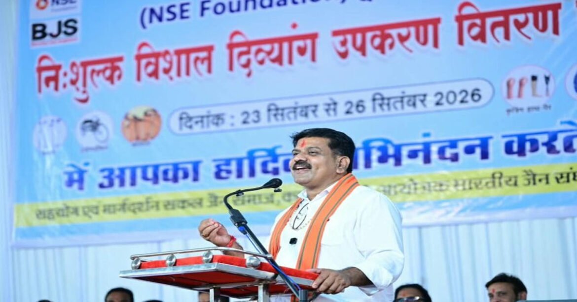 दिव्यांगजनों को आत्मनिर्भर बनाना ही सेवा का उद्देश्य है– उप मुख्यमंत्री विजय शर्मा