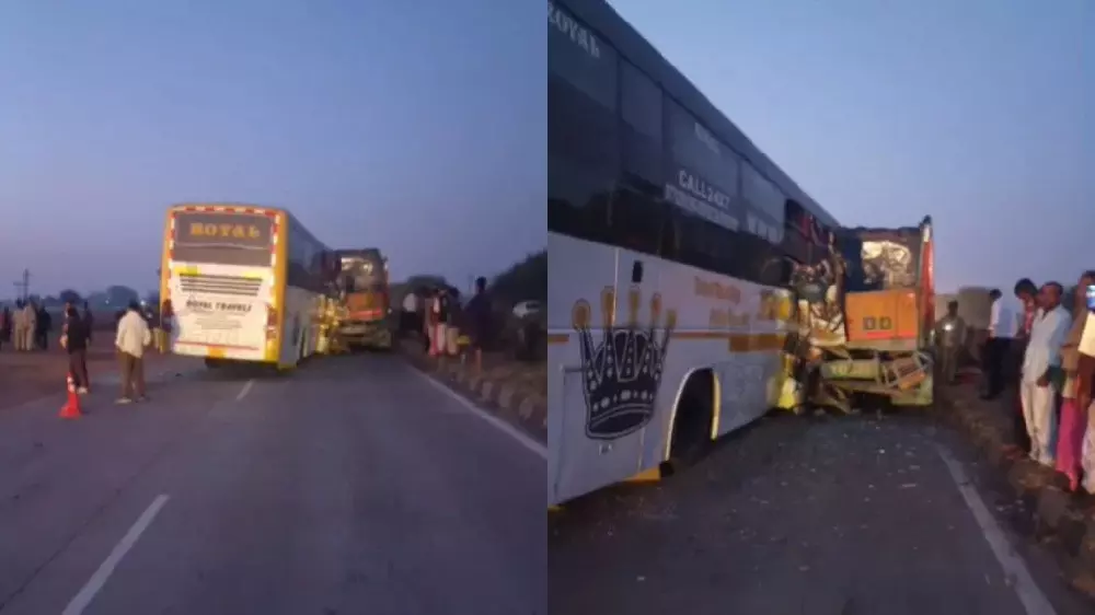 CG Accident : रायपुर-बिलासपुर नेशनल हाइवे पर भीषण हादसा, खड़ी ट्रक से टकराई यात्रियों से भरी बस, 3 की मौत, 10 घायल