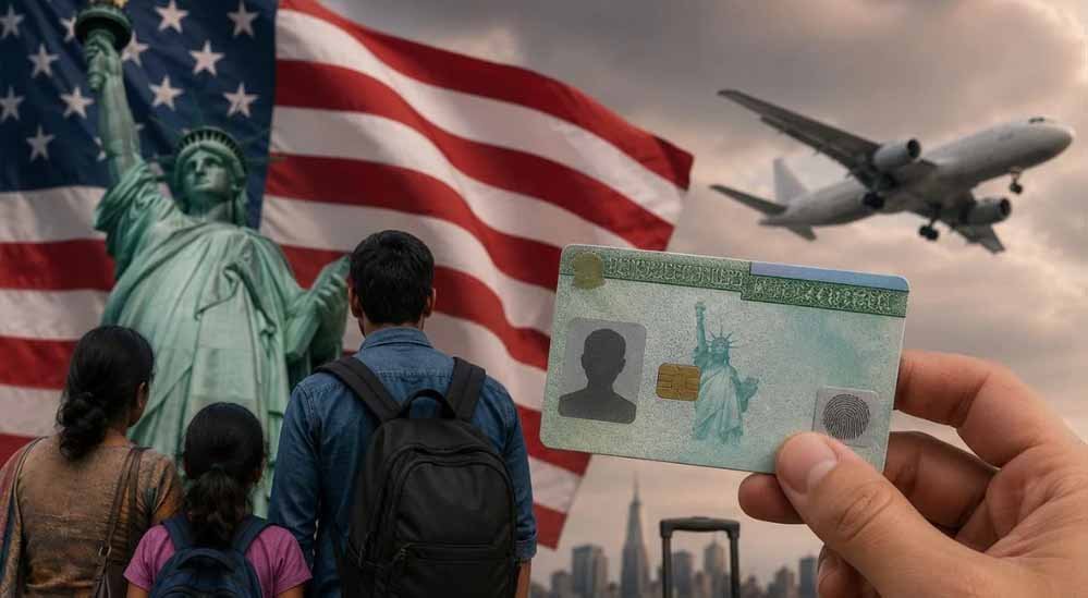 US Green Card Program: अमेरिका ने 8 टेक कंपनियों के ग्रीन कार्ड पर लगाई रोक, जानिए भारत ने H-1B वीजा पर क्या कहा…