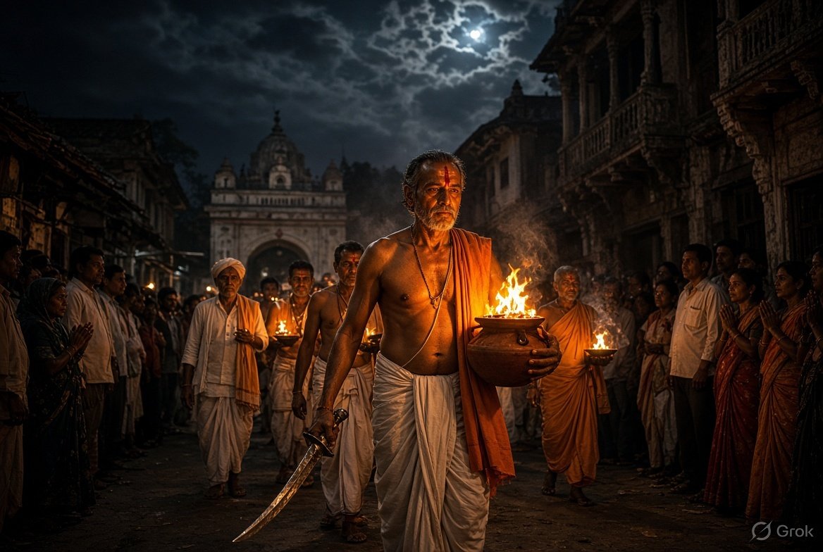 खप्पर निकालना: यह परंपरा पूरे भारत में अद्वितीय है, पहले कोलकाता और दंतेवाड़ा में भी प्रचलित थी, लेकिन आज यह कवर्धा की पहचान है video